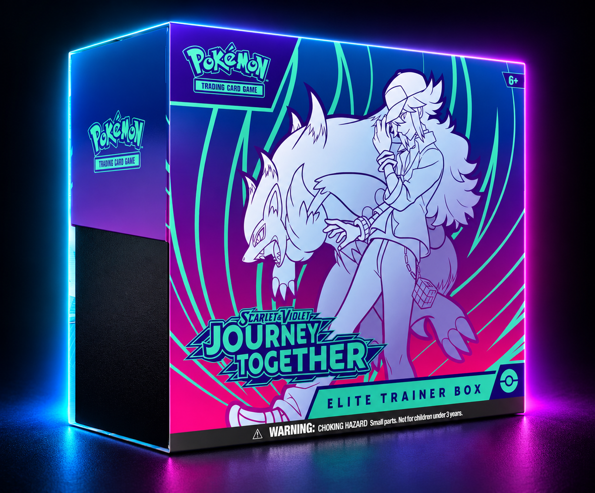 Pokémon TCG Scarlet & Violet Journey Together Elite Trainer Box – 9 Booster Packs