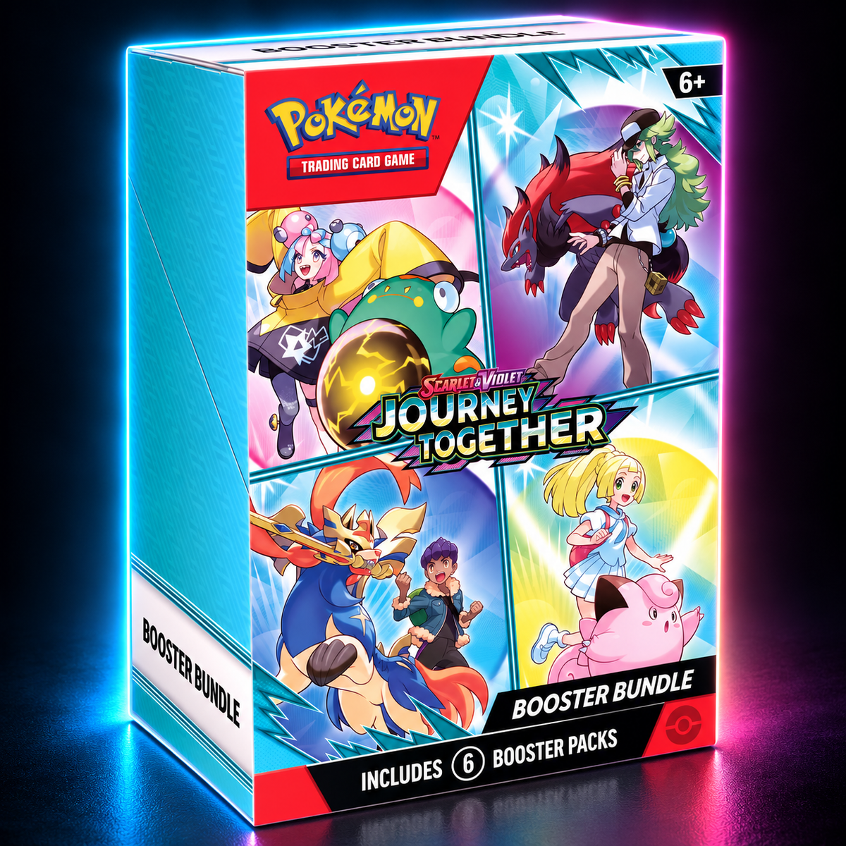 Pokémon TCG Scarlet & Violet Journey Together Booster Bundle – 6 Booster Packs