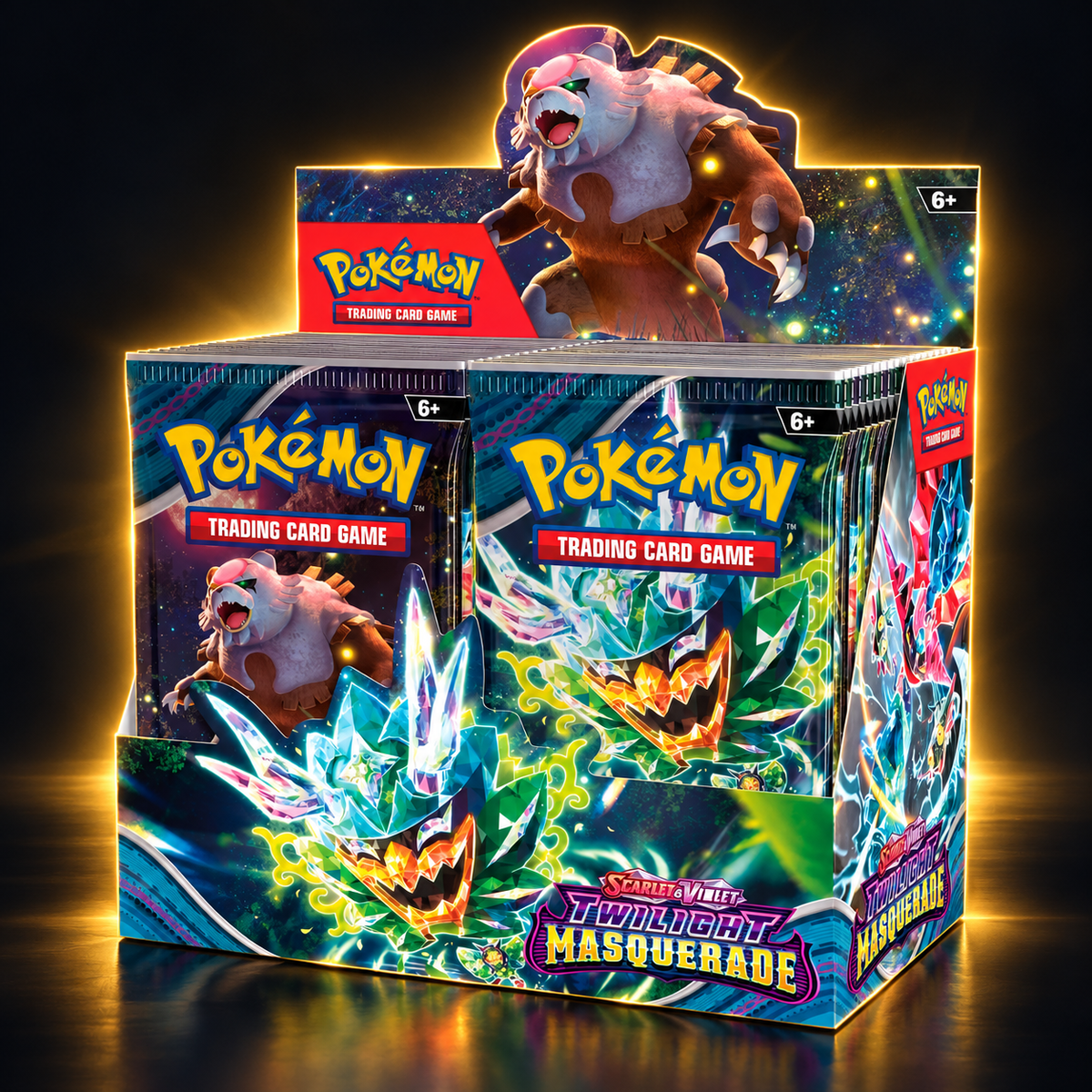 Pokémon TCG Scarlet & Violet Twilight Masquerade Booster Box – 36 Packs