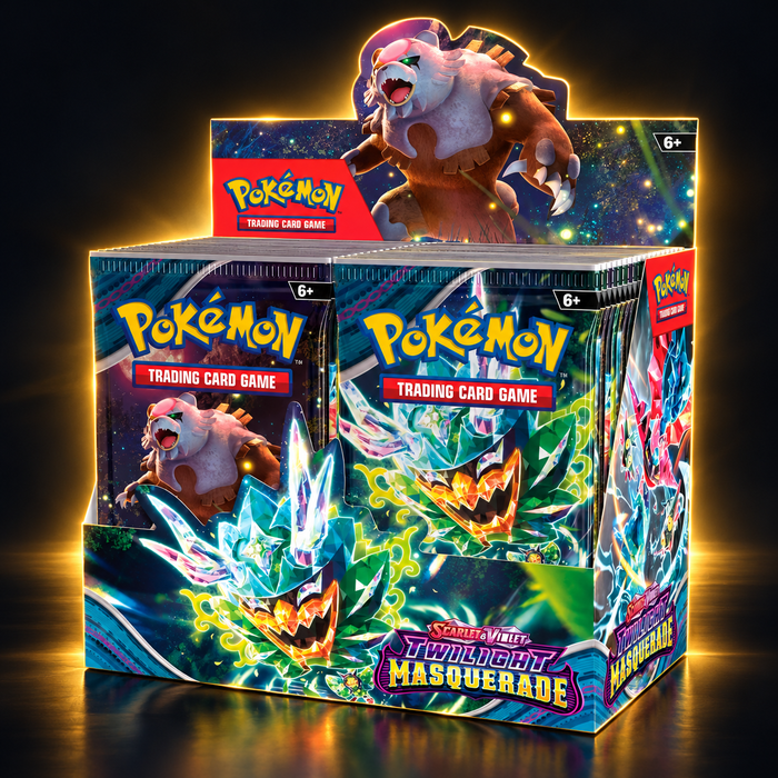 Pokémon TCG Scarlet & Violet Twilight Masquerade Booster Box – 36 Packs